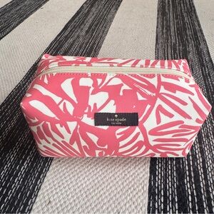 Kate Spade Pink and White Patterned Bag